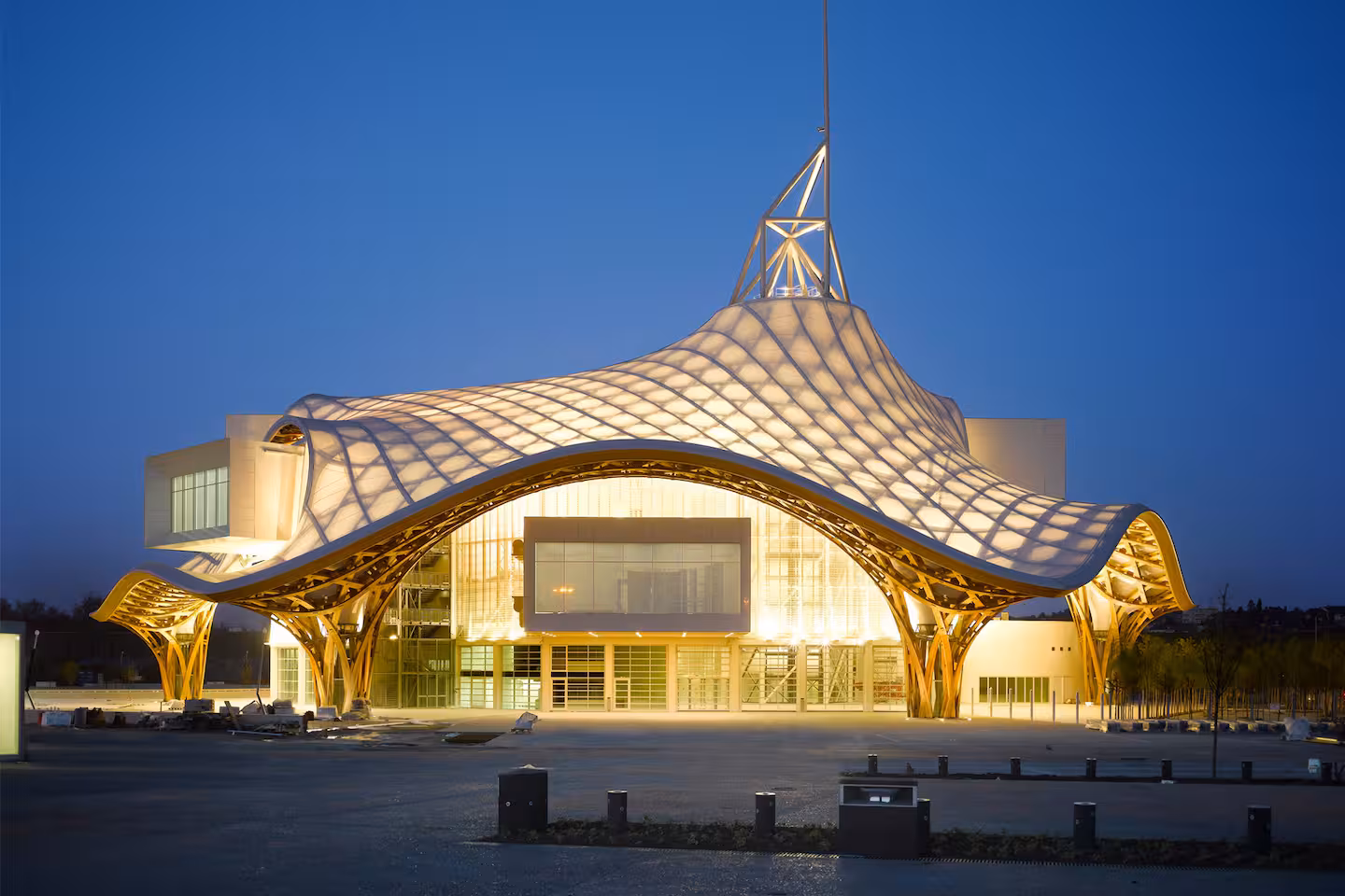 Exterior view of Centre Pompidou-Metz